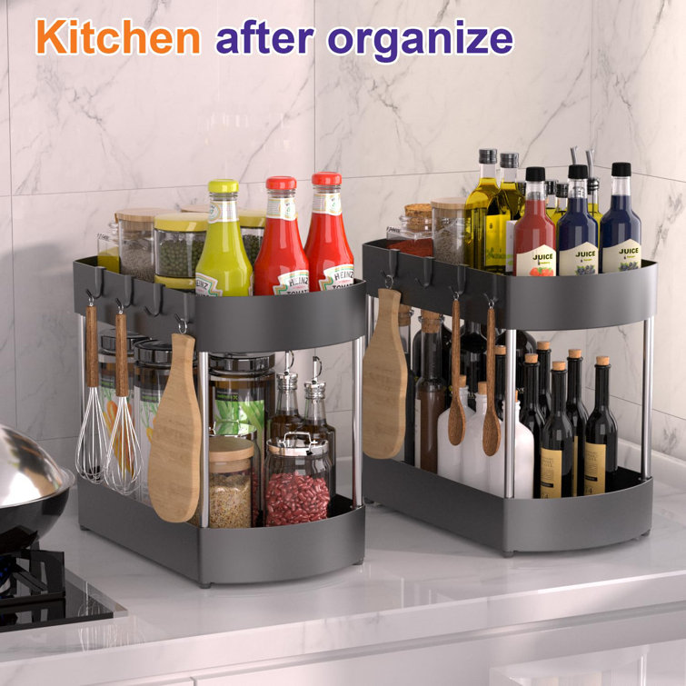 COOREL Plastic Under Sink Organizer Wayfair Canada